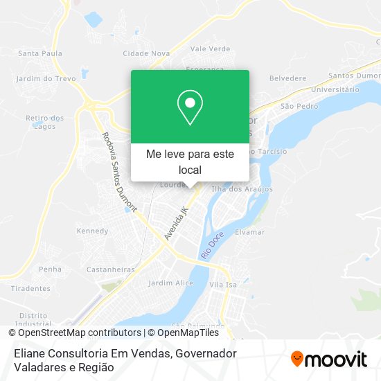 Eliane Consultoria Em Vendas mapa