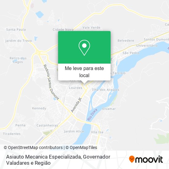 Asiauto Mecanica Especializada mapa