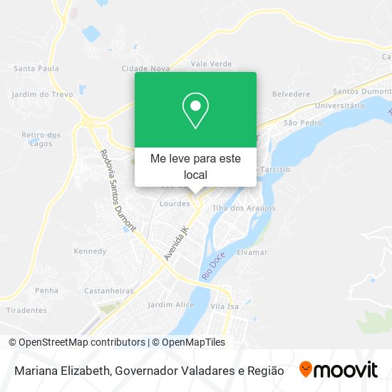 Mariana Elizabeth mapa