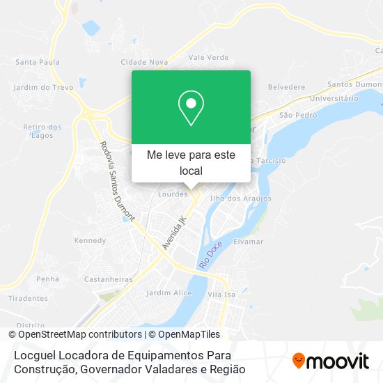 Locguel Locadora de Equipamentos Para Construção mapa