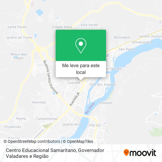 Centro Educacional Samaritano mapa
