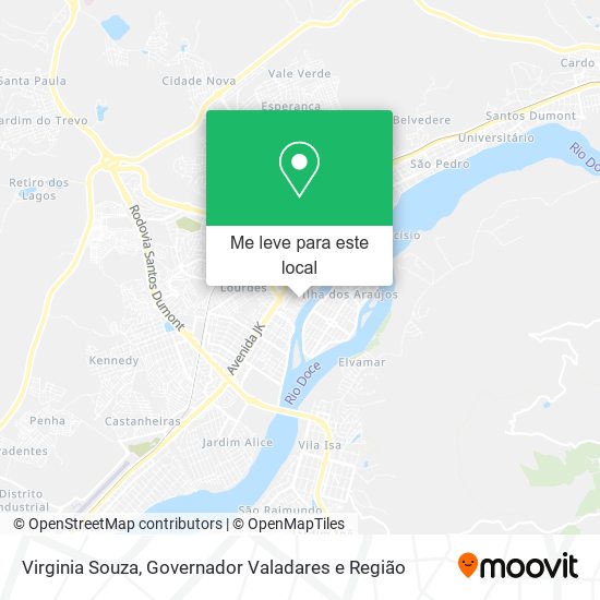 Virginia Souza mapa