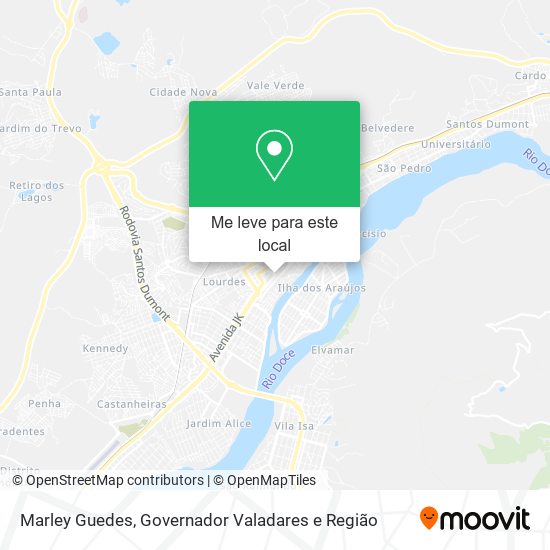 Marley Guedes mapa