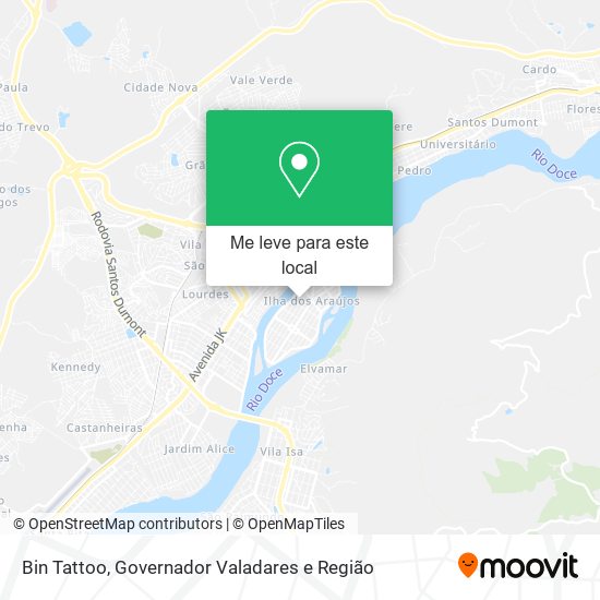 Bin Tattoo mapa