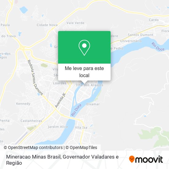 Mineracao Minas Brasil mapa