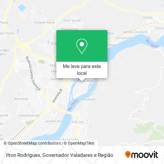 Ilton Rodrigues mapa