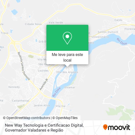 New Way Tecnologia e Certificacao Digital mapa