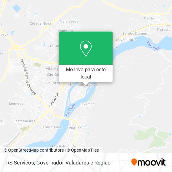 RS Servicos mapa