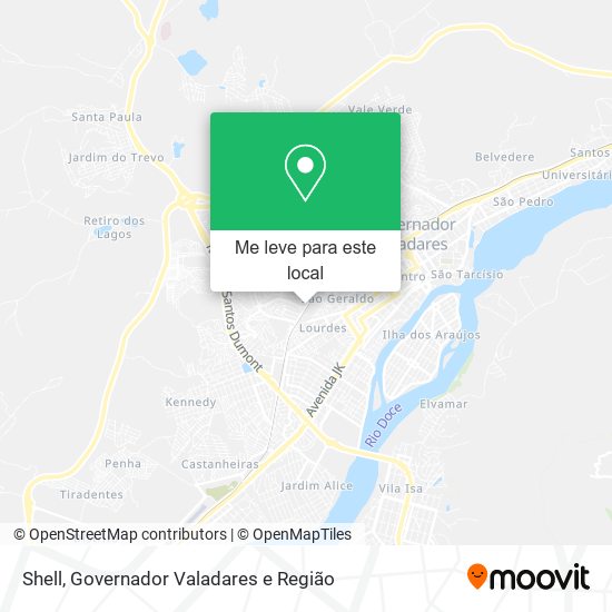 Shell mapa