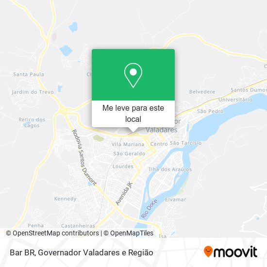 Bar BR mapa