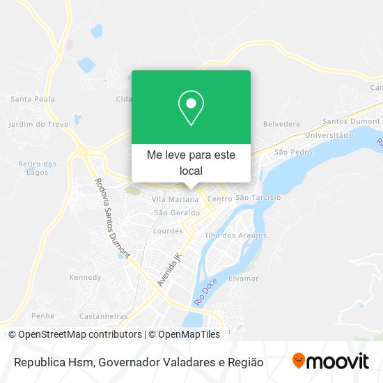 Republica Hsm mapa