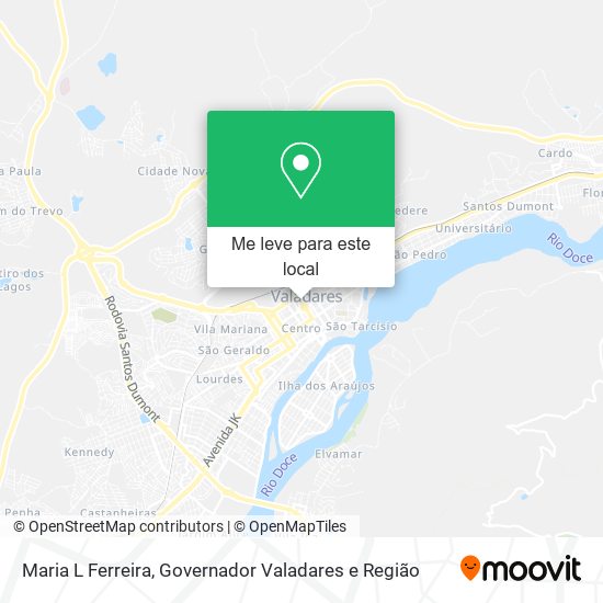 Maria L Ferreira mapa