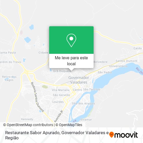 Restaurante Sabor Apurado mapa