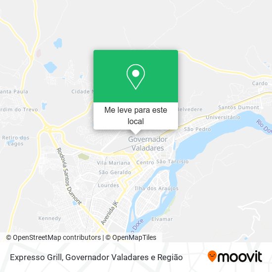 Expresso Grill mapa