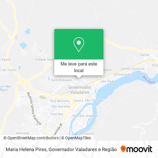Maria Helena Pires mapa