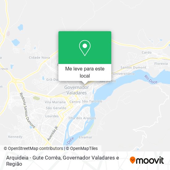 Arquideia - Gute Corrêa mapa