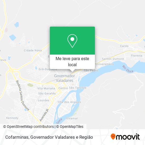 Cofarminas mapa