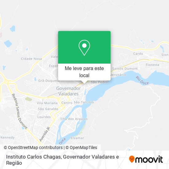 Instituto Carlos Chagas mapa