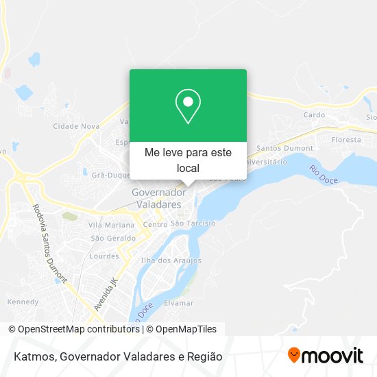 Katmos mapa