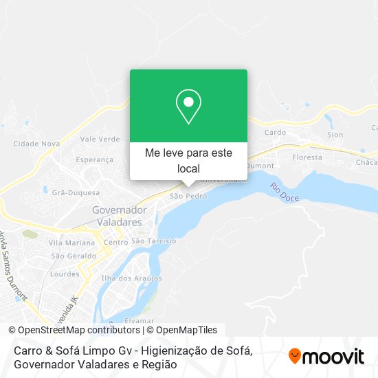 Carro & Sofá Limpo Gv - Higienização de Sofá mapa