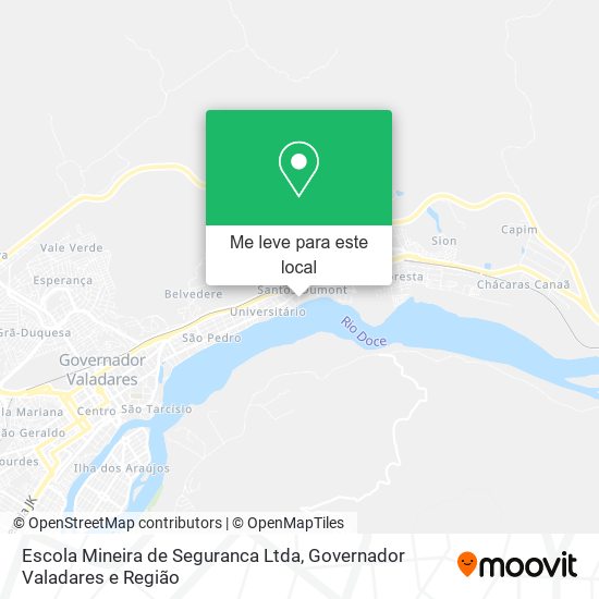 Escola Mineira de Seguranca Ltda mapa