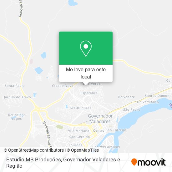 Estúdio MB Produções mapa