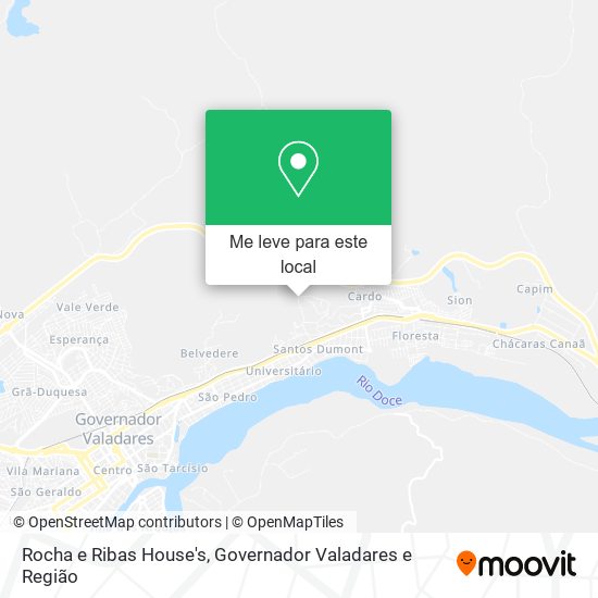 Rocha e Ribas House's mapa