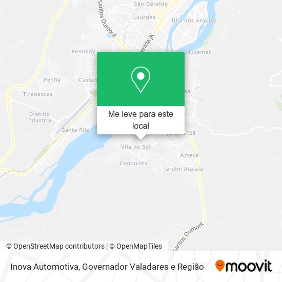 Inova Automotiva mapa