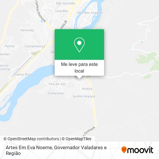 Artes Em Eva Noeme mapa