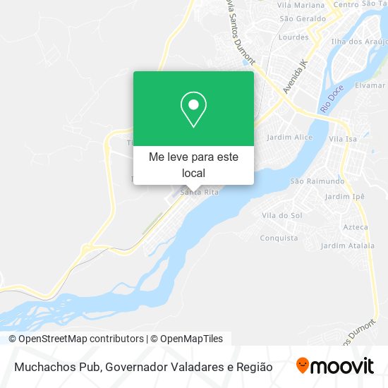 Muchachos Pub mapa