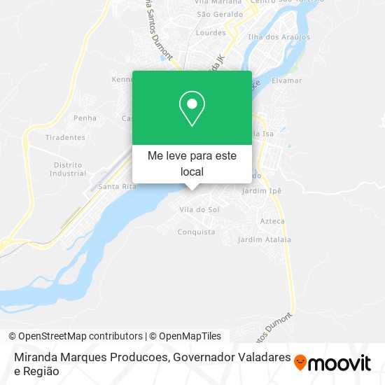 Miranda Marques Producoes mapa