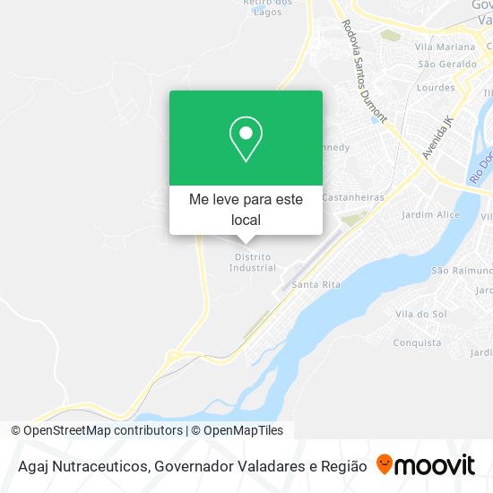 Agaj Nutraceuticos mapa
