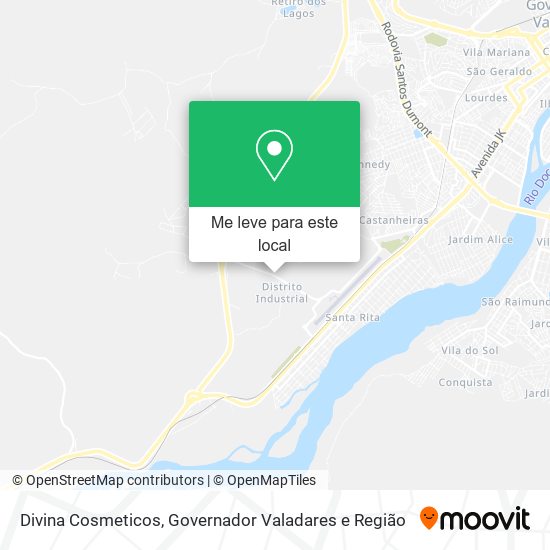 Divina Cosmeticos mapa