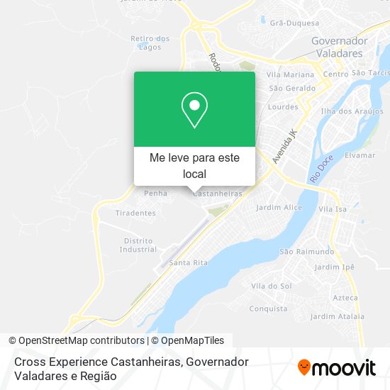 Cross Experience Castanheiras mapa