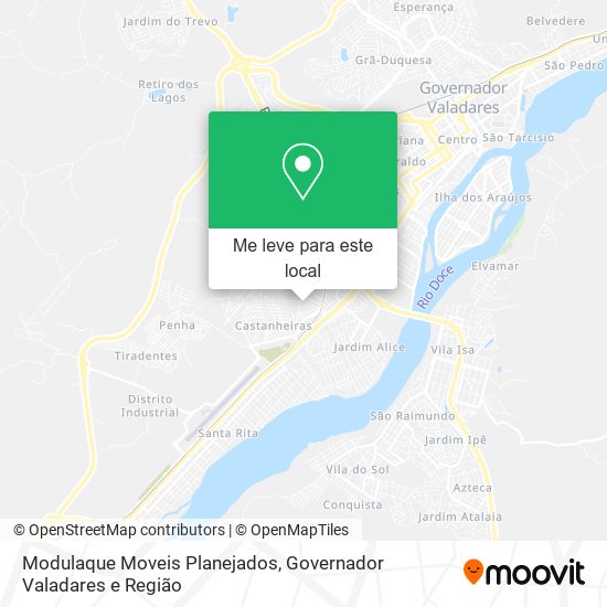 Modulaque Moveis Planejados mapa
