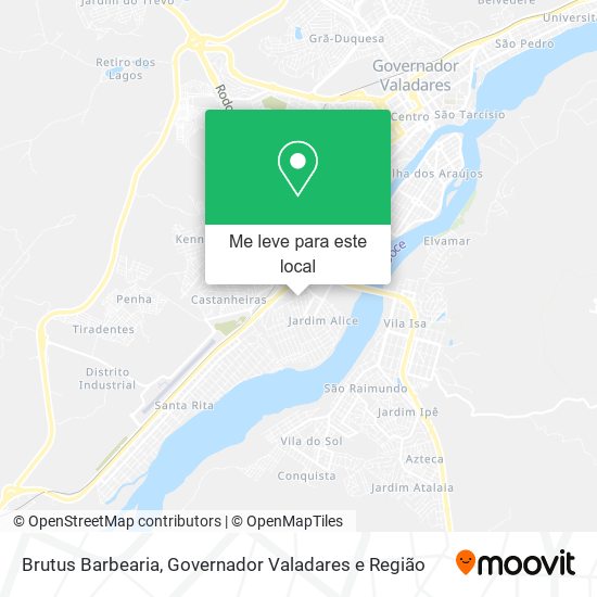 Brutus Barbearia mapa
