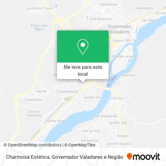 Charmosa Estética mapa