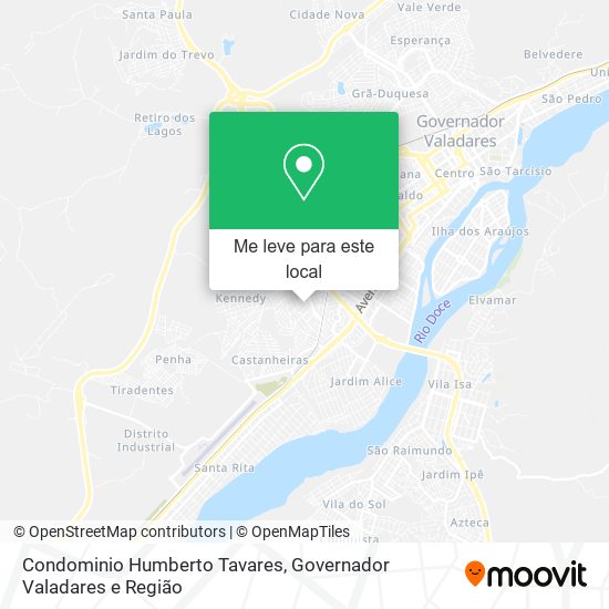 Condominio Humberto Tavares mapa