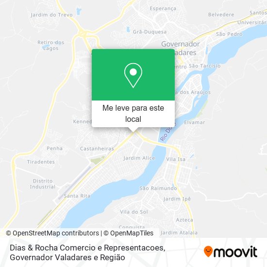 Dias & Rocha Comercio e Representacoes mapa