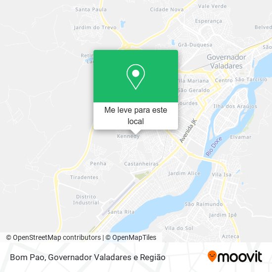 Bom Pao mapa