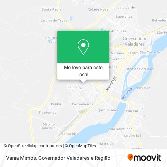 Vania Mimos mapa