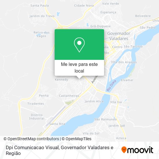 Dpi Comunicacao Visual mapa