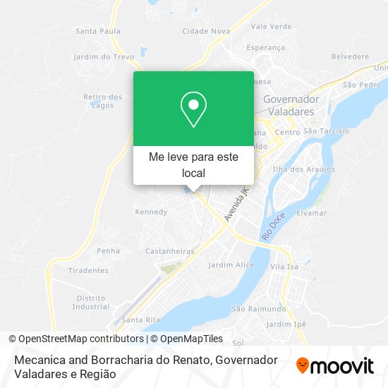 Mecanica and Borracharia do Renato mapa