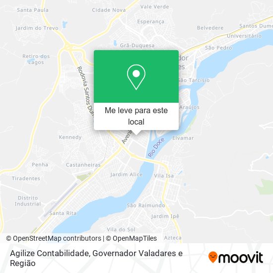 Agilize Contabilidade mapa