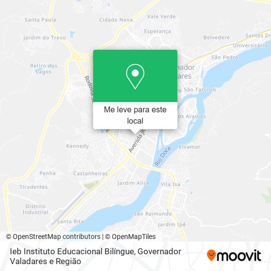Ieb Instituto Educacional Bilíngue mapa