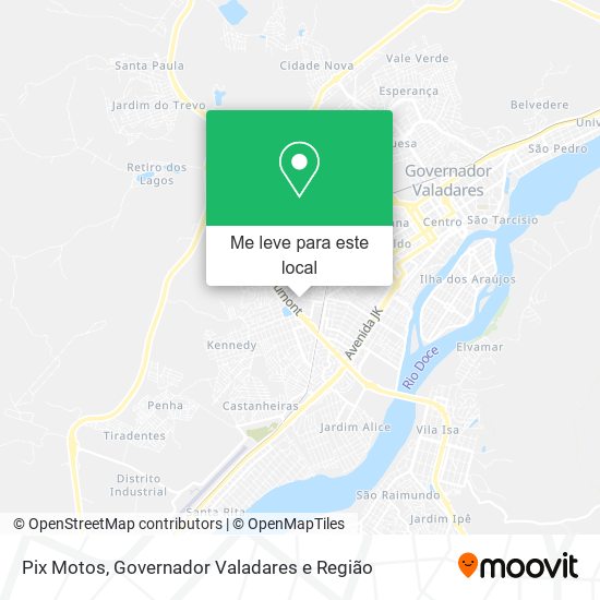 Pix Motos mapa