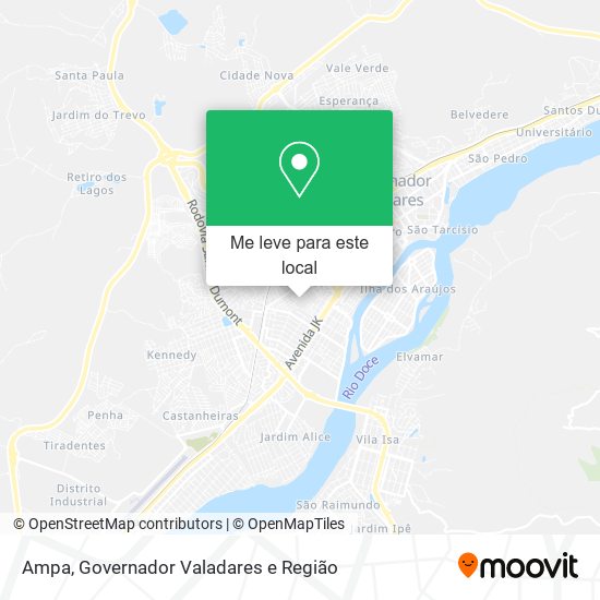 Ampa mapa