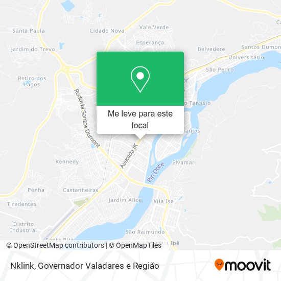 Nklink mapa