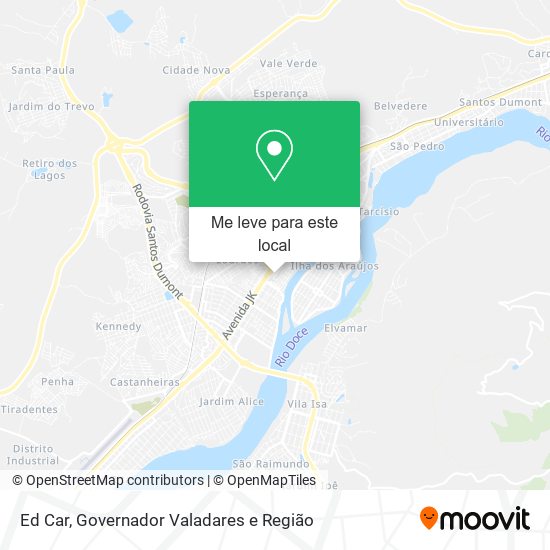 Ed Car mapa