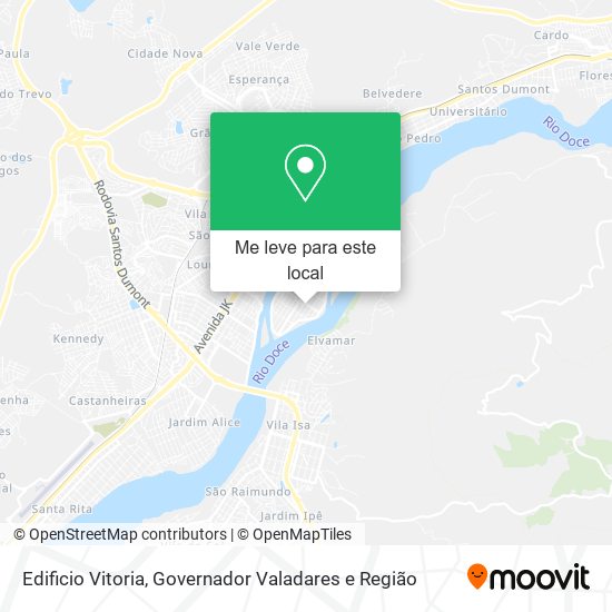 Edificio Vitoria mapa